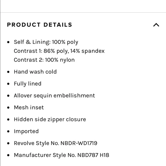 NBD Star Treatment Mini Dress in Gold & Silver M - Picture 3 of 4